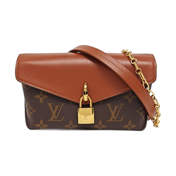 PADLOCK Monogram Coated Canvas Brown