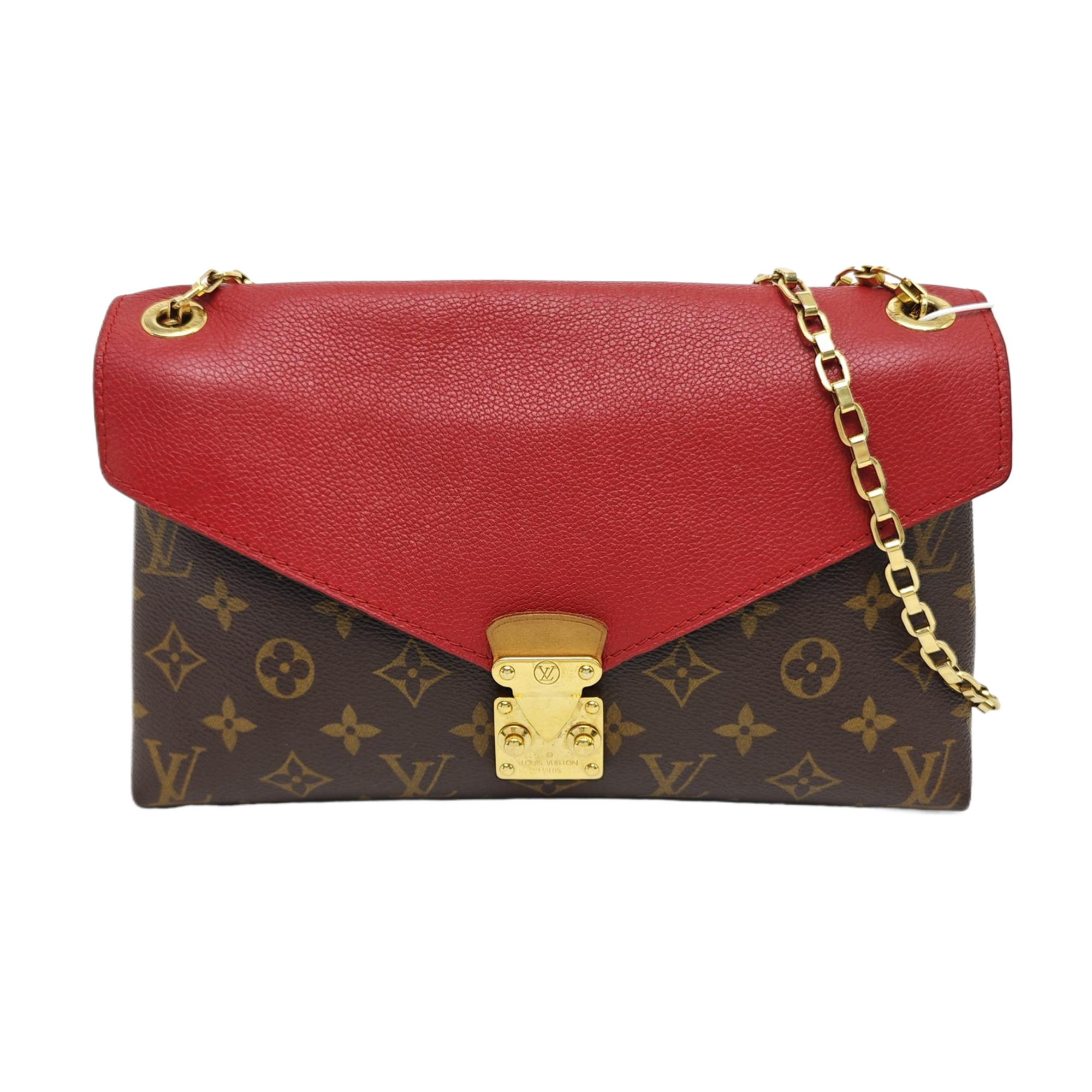 PALLAS BB Monogram Coated Canvas Brown