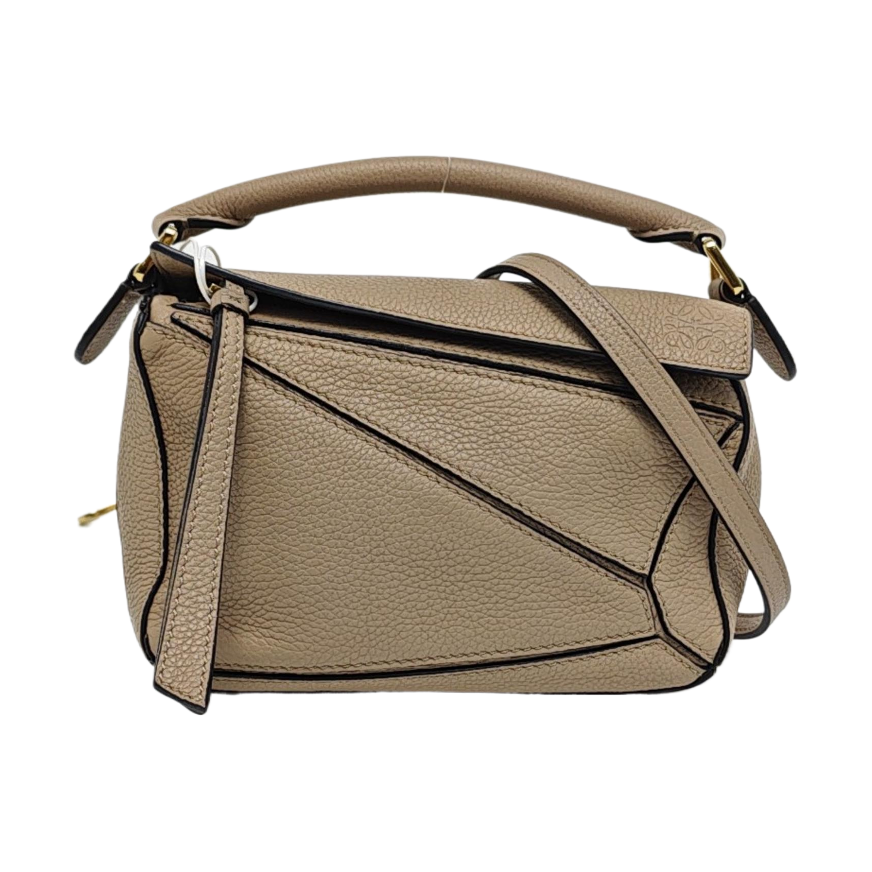 Authenticated pre-owned  Puzzle Mini Calfskin Brown - Shoulder Bag at Looply