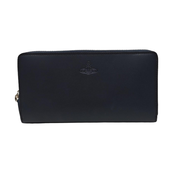 Calfskin Wallet Blue
