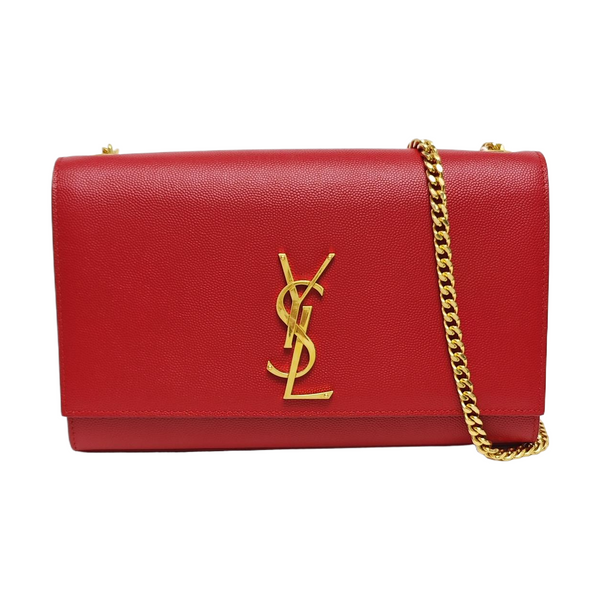 Authenticated pre-owned  KATE Medium Calfskin Red - Shoulder Bag at Looply