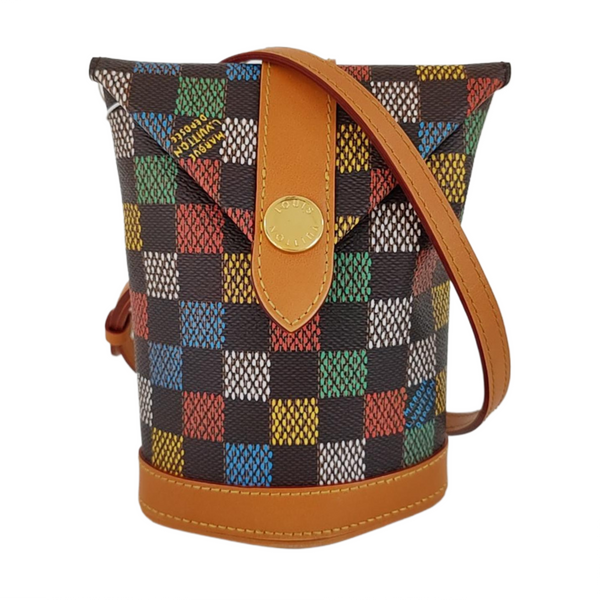 ENVELOPE Damier Coated Canvas Multicolor