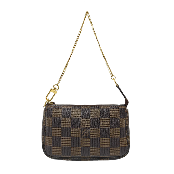 ACCESSOIRES Mini Coated Canvas Brown