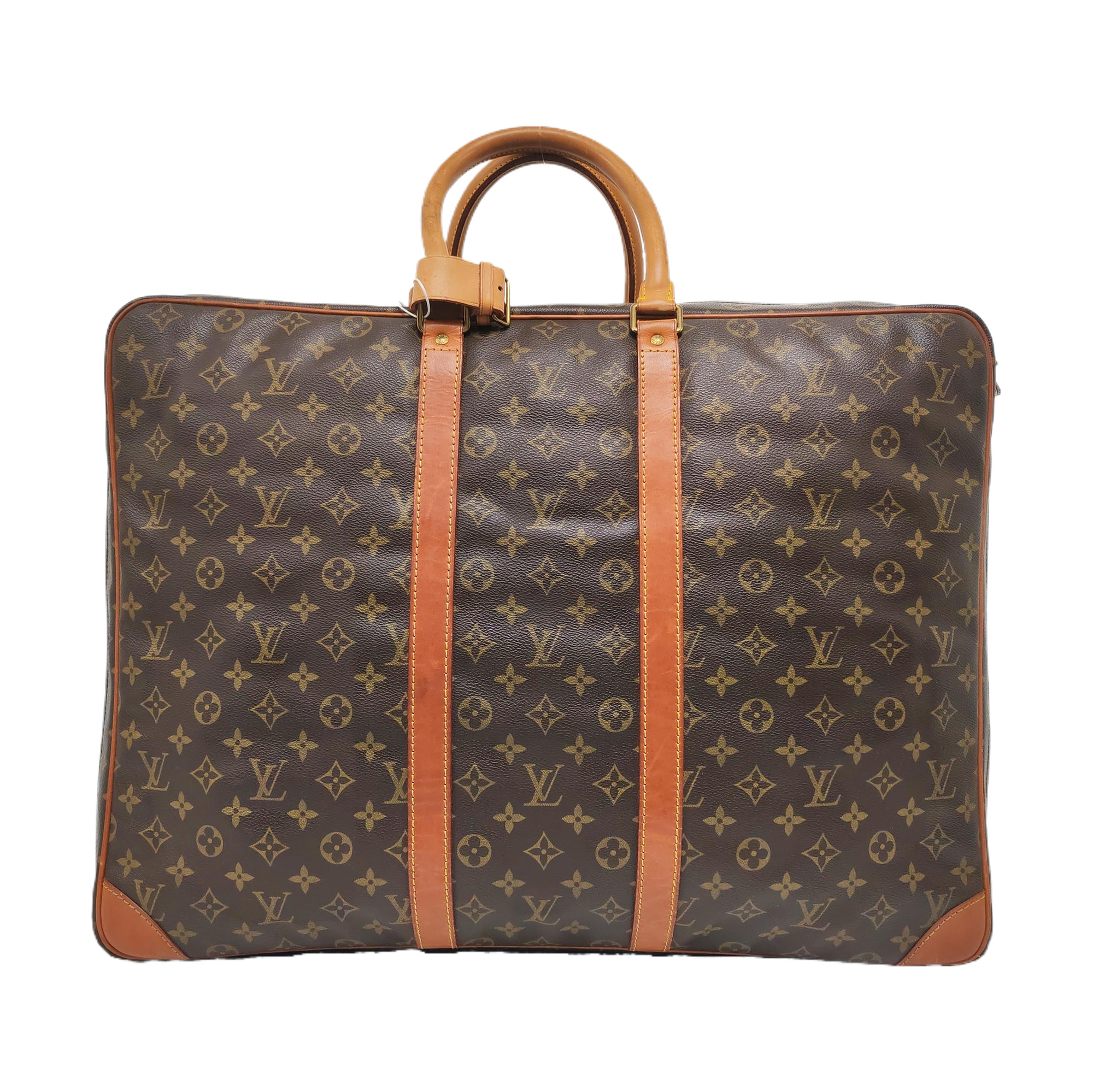 SIRIUS Monogram Coated Canvas Brown