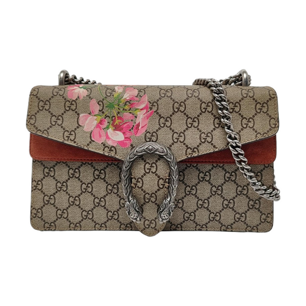 Authenticated pre-owned  Dionysus Small Monogram Coated Canvas Beige - Shoulder Bag at Looply