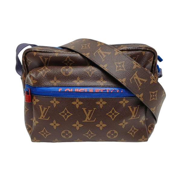 OUTDOOR Monogram Coated Canvas Brown