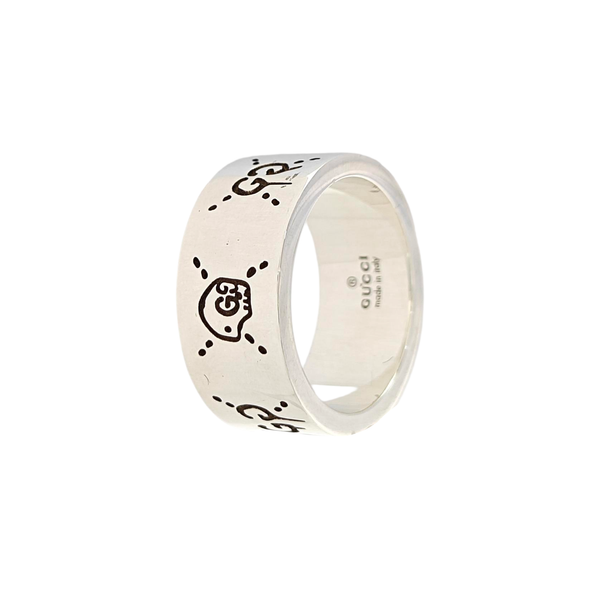 Ghost 925 Sterling Silver Ring HK 15