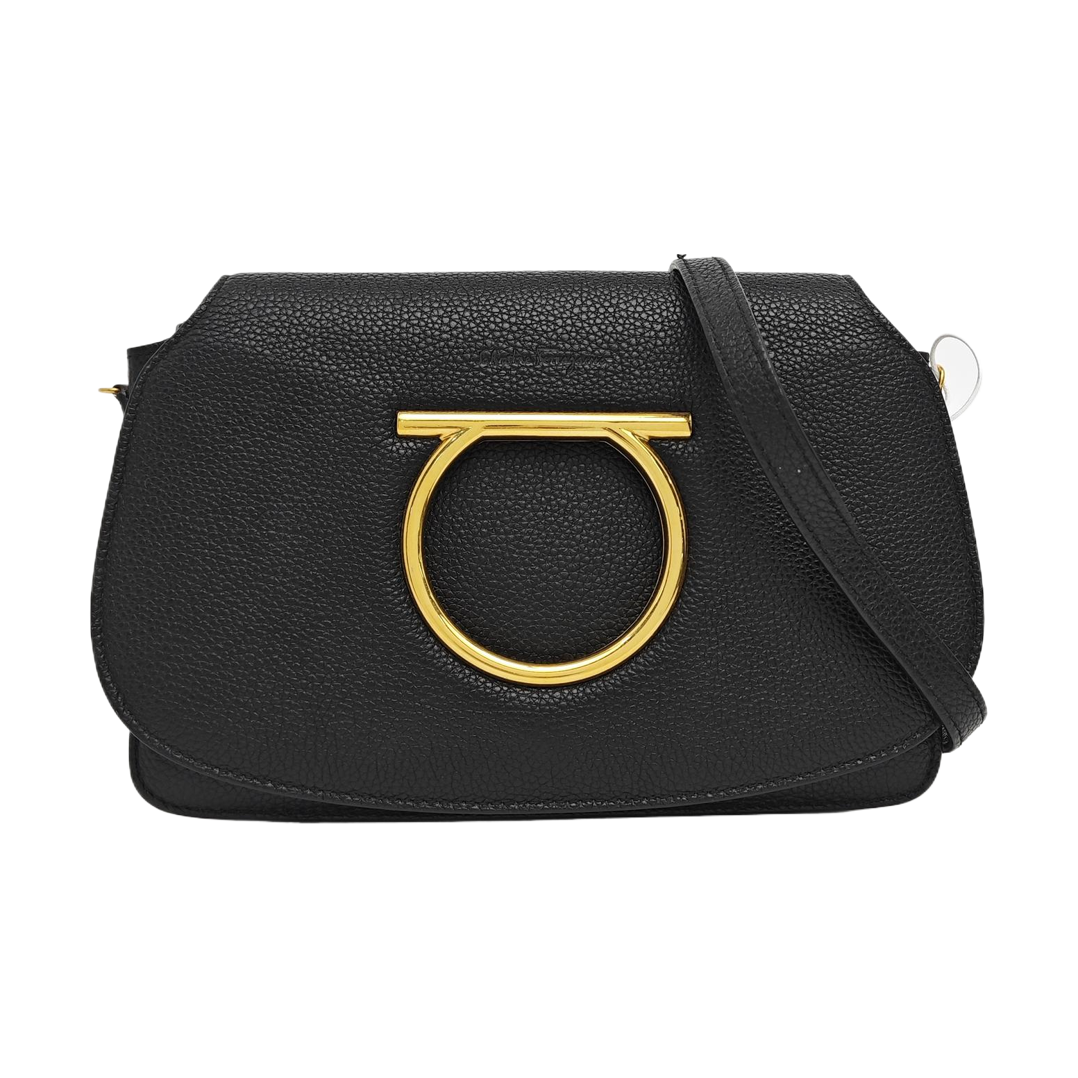 Gancini Calfskin Black