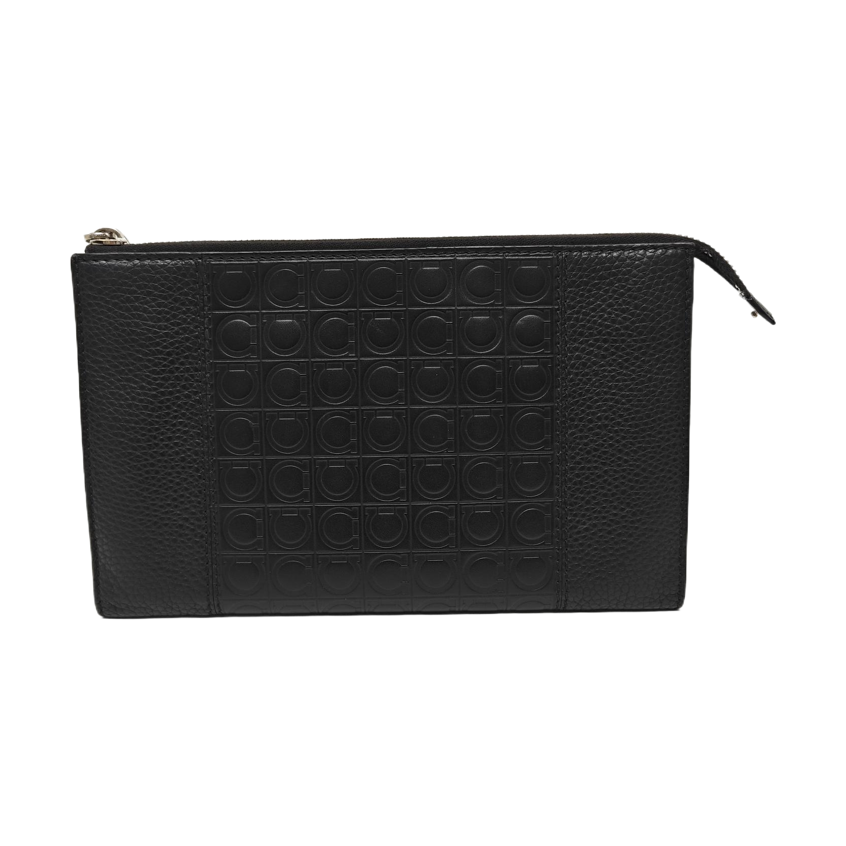 Gancini Calfskin Black