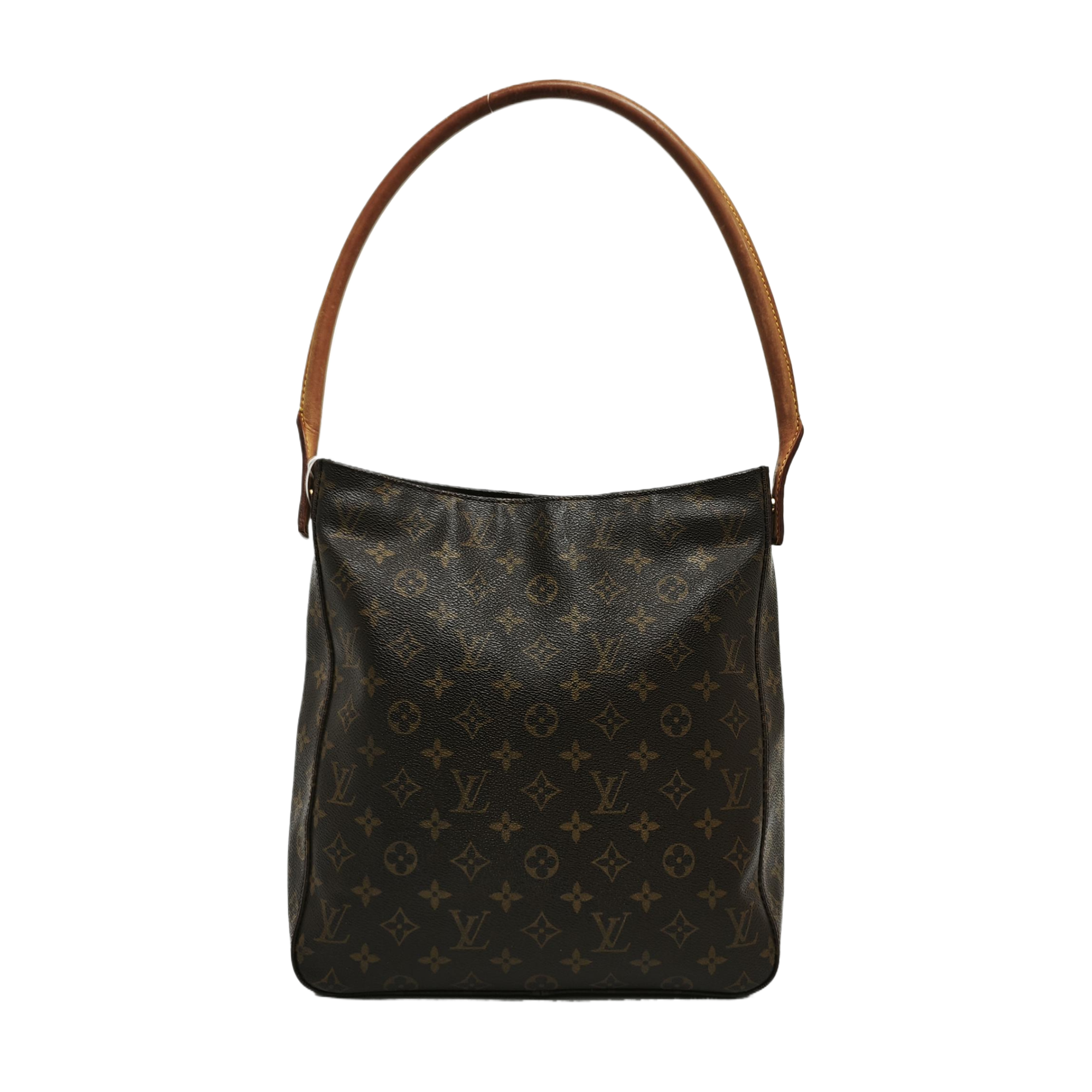 LOOPING GM Monogram Coated Canvas Brown