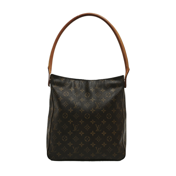 LOOPING GM Monogram Coated Canvas Brown