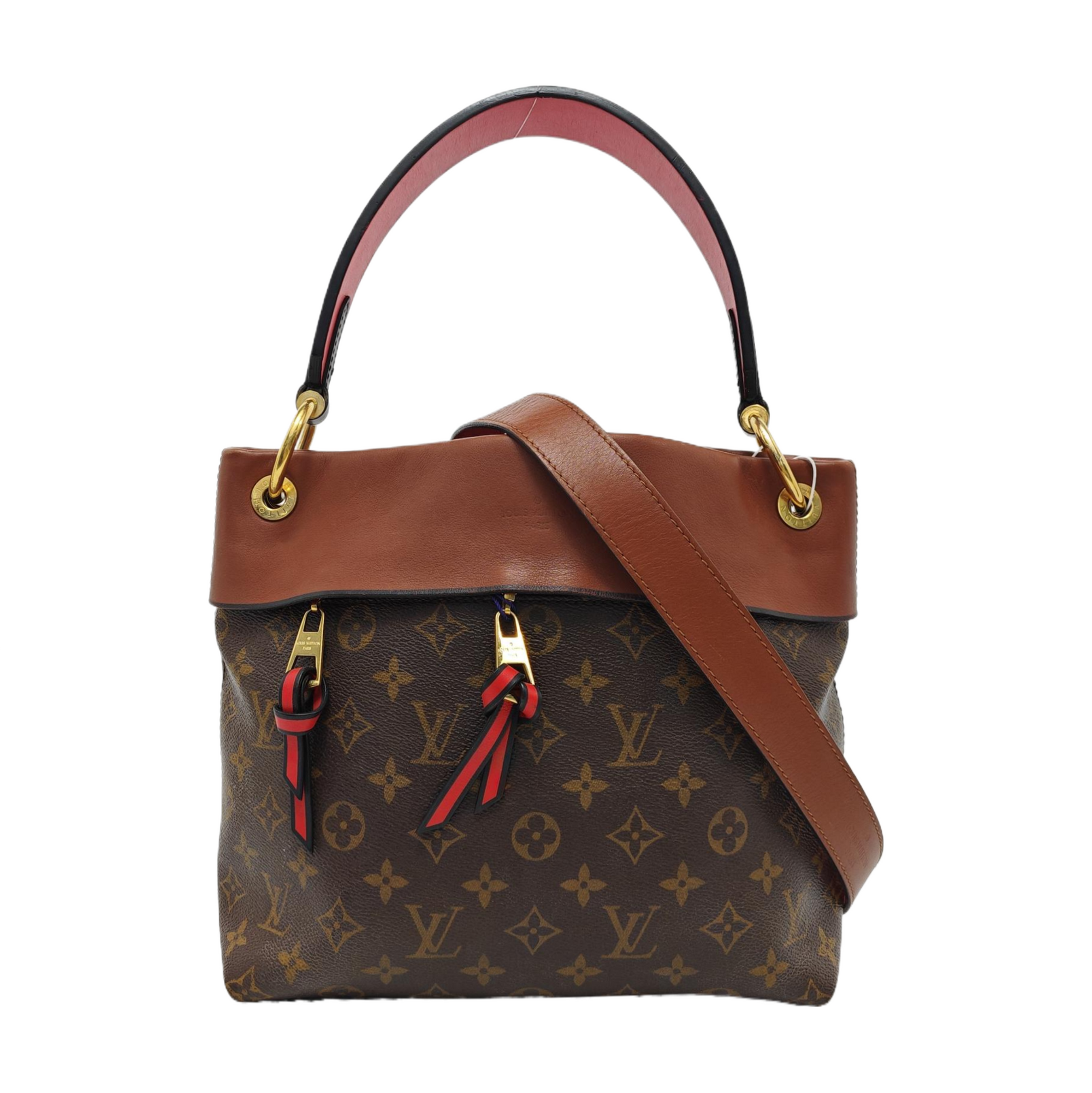 TUILERIES Monogram Coated Canvas Brown