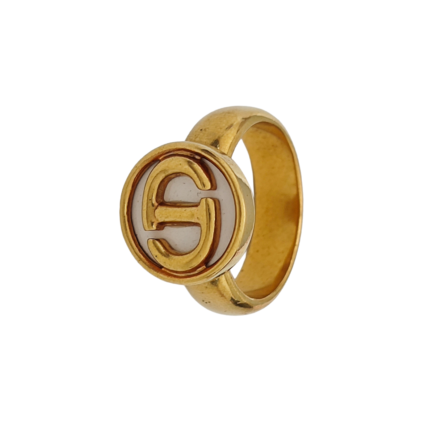 Metal Gold Ring HK 13