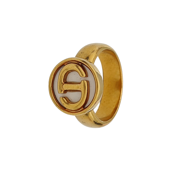 Metal Gold Ring HK 13