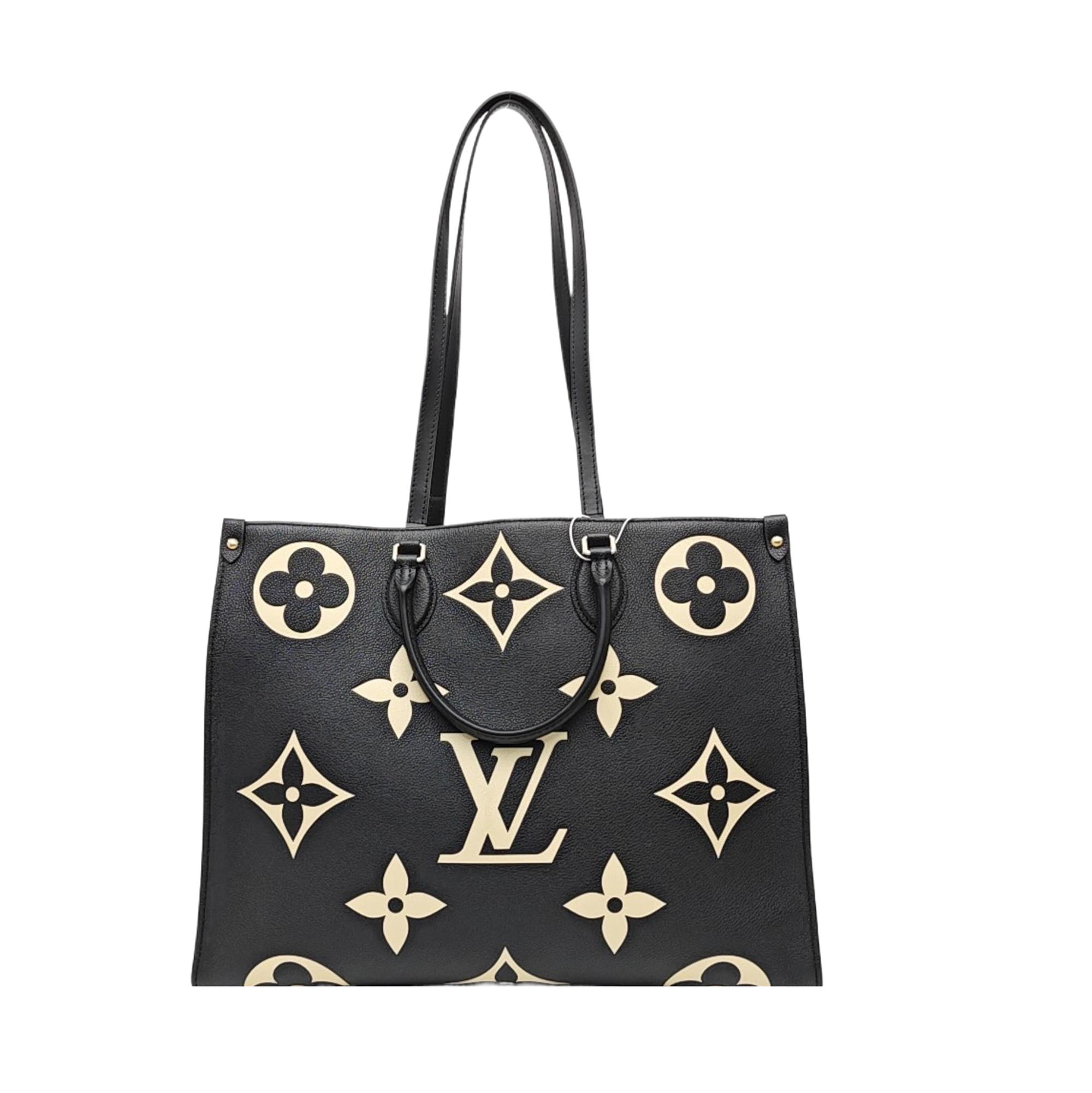 ONTHEGO GM Monogram Calfskin Black