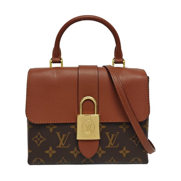 LOCKY BB Monogram Coated Canvas Brown