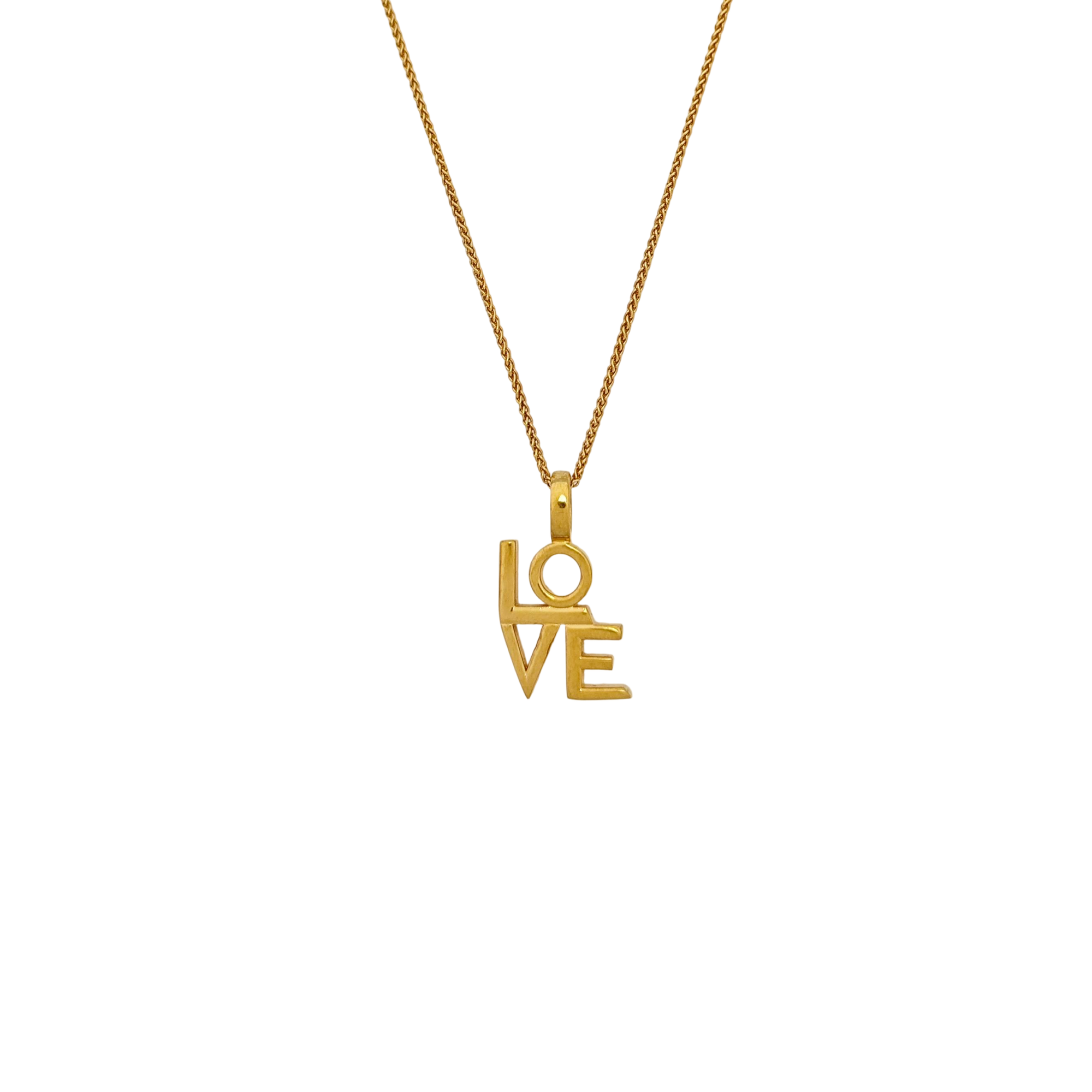 Brass Gold Necklace