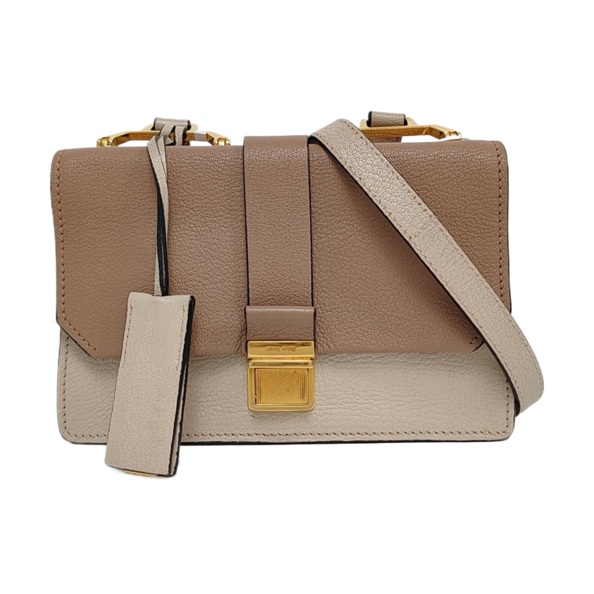Calfskin Tote Bag Beige