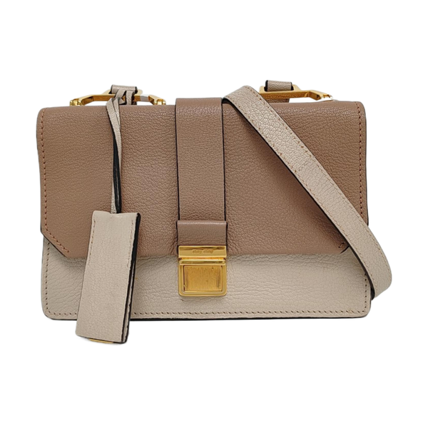 Calfskin Tote Bag Beige