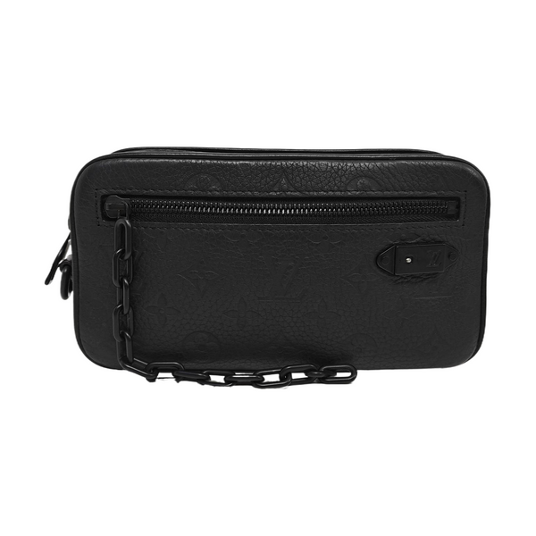 VOLGA Monogram Calfskin Black