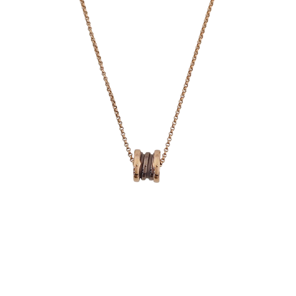 B.ZERO1 18k Rose Gold Necklace