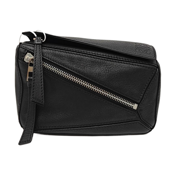 Puzzle Mini Calfskin Black