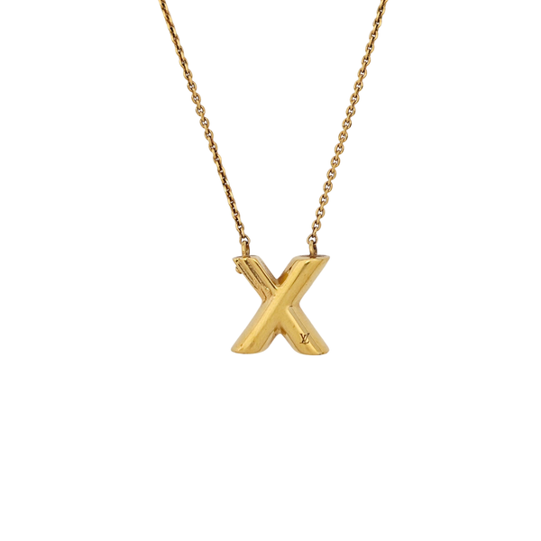 LV & ME Metal Gold Necklace
