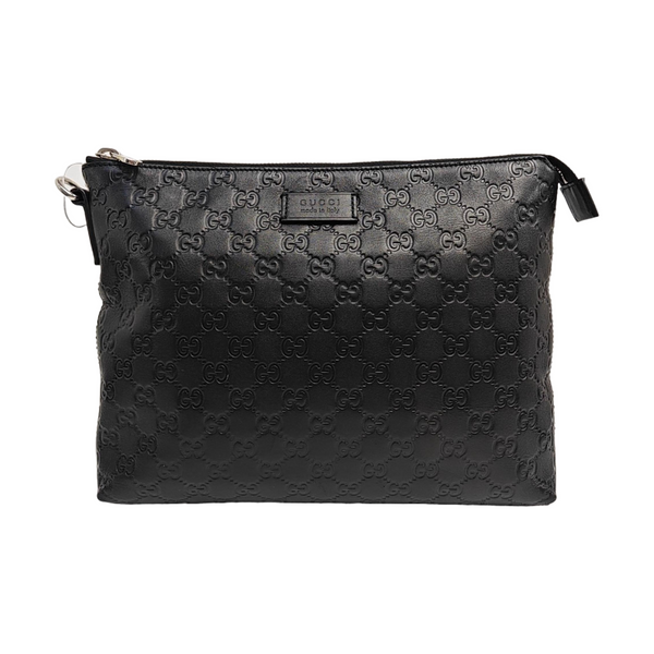 Signature Monogram Calfskin Black