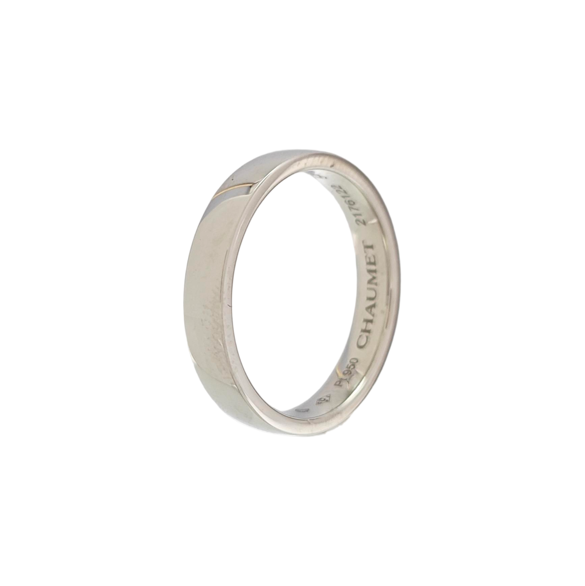 LES ÉTERNELLES Platinum 950 Silver Ring EU 54