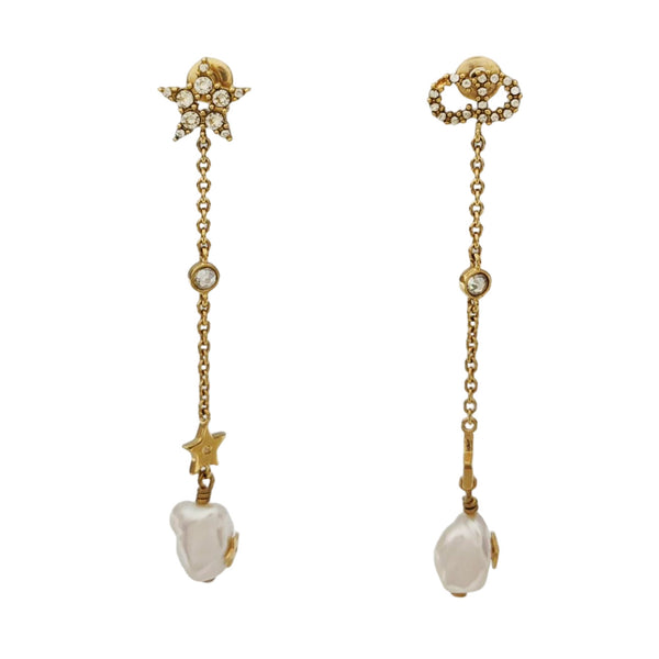 La Petite Tribale Metal Gold Earrings