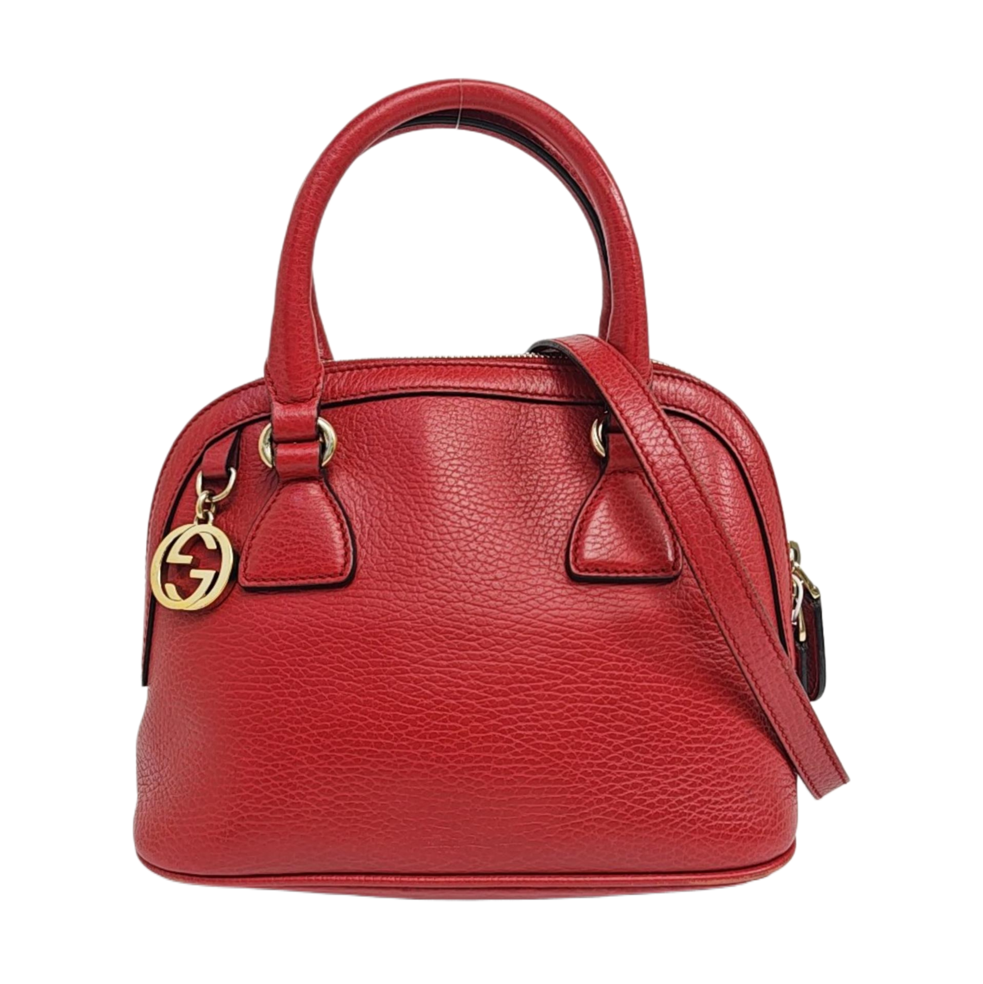 Dome Calfskin Red