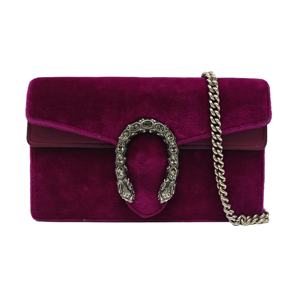 Dionysus Super Mini Velvet Red