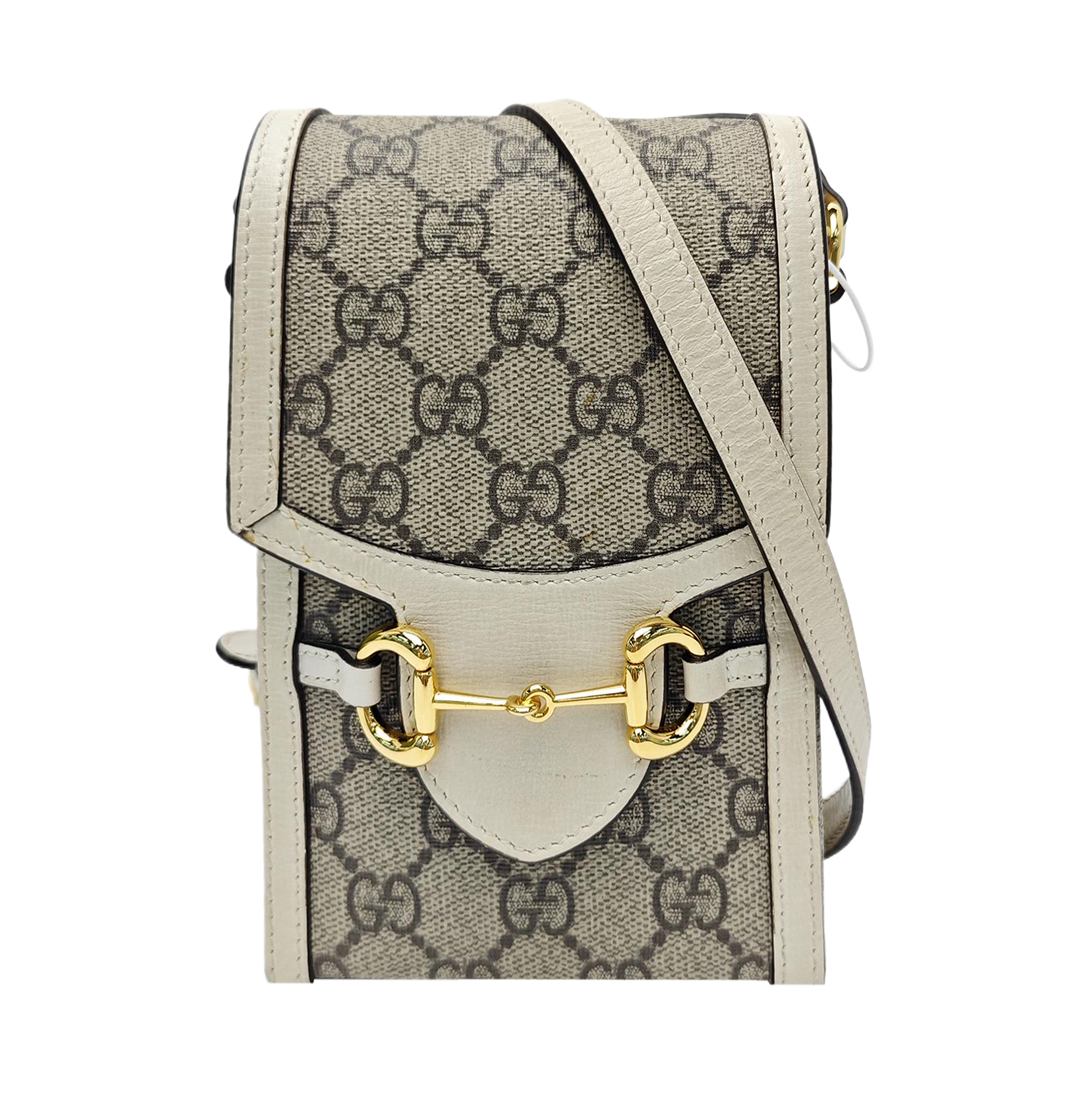 Horsebit 1955 Mini Coated Canvas Beige