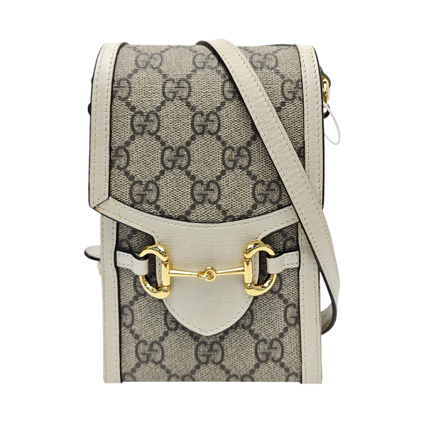 Horsebit 1955 Mini Coated Canvas Beige