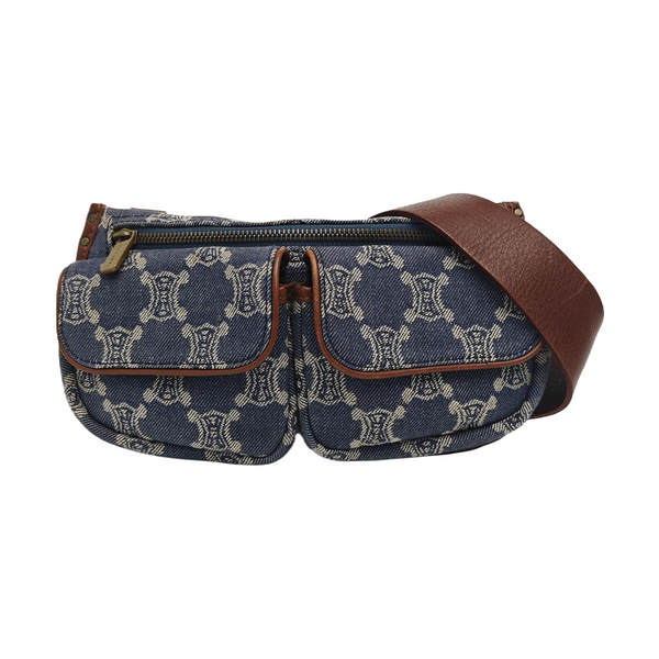 Canvas Belt Bag Blue