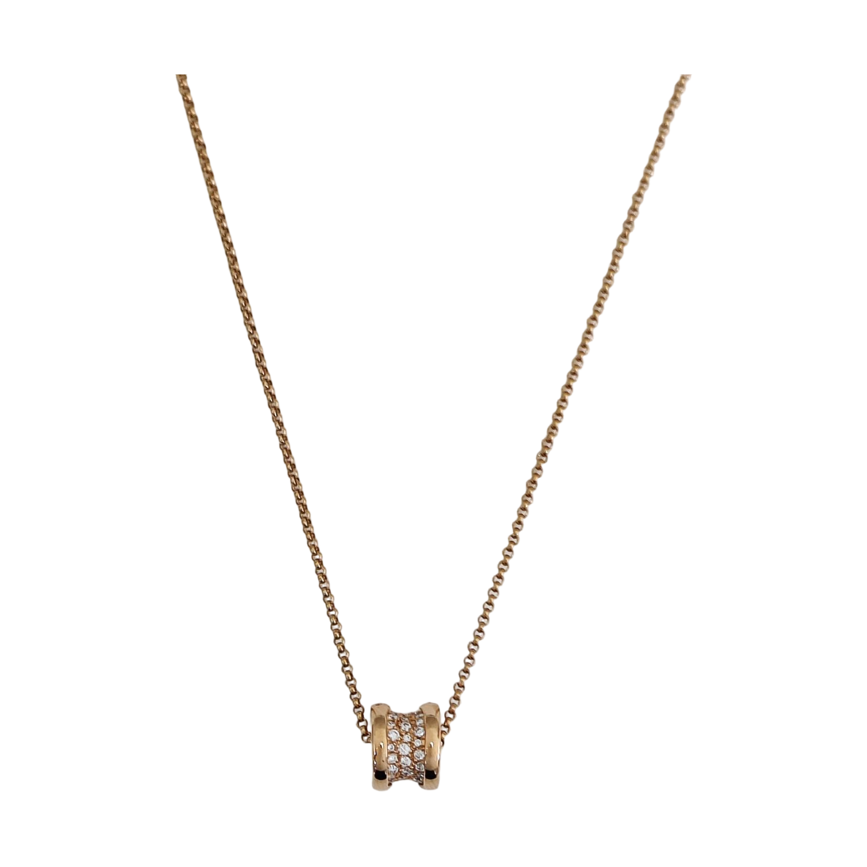 B.ZERO1 18k Rose Gold Necklace