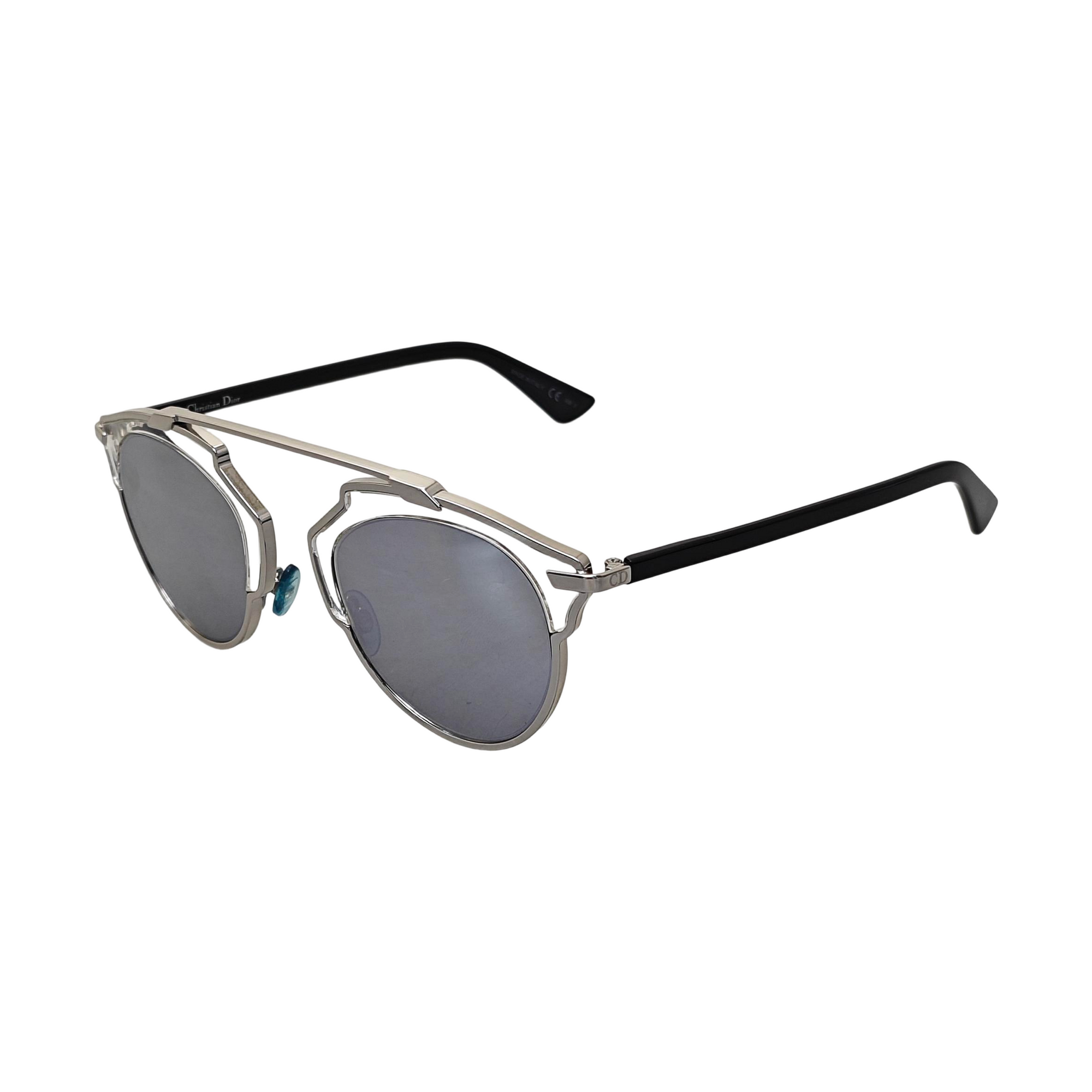 Synthetic Sunglasses Black