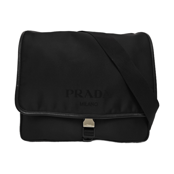 Vela Messenger Bag Nylon Black