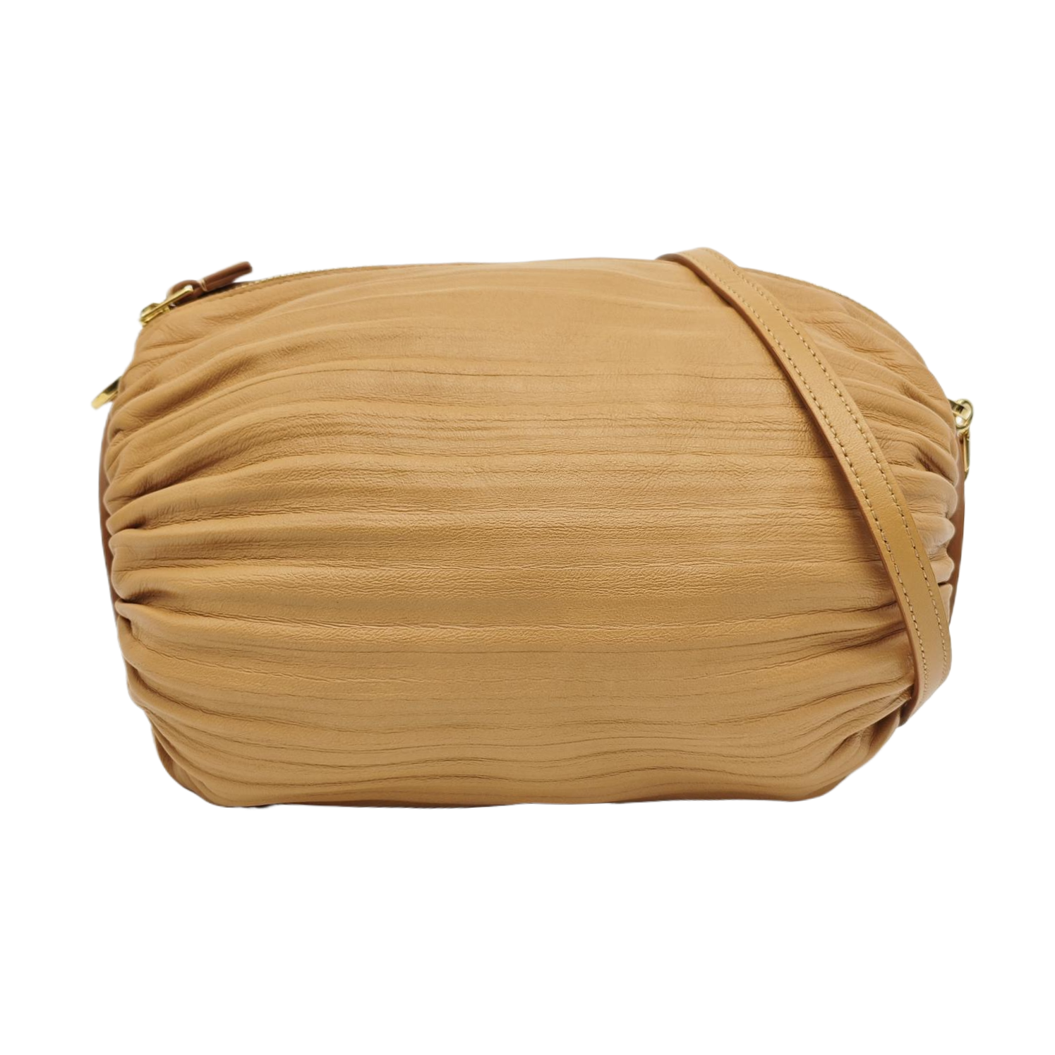 Nest Backet Calfskin Brown