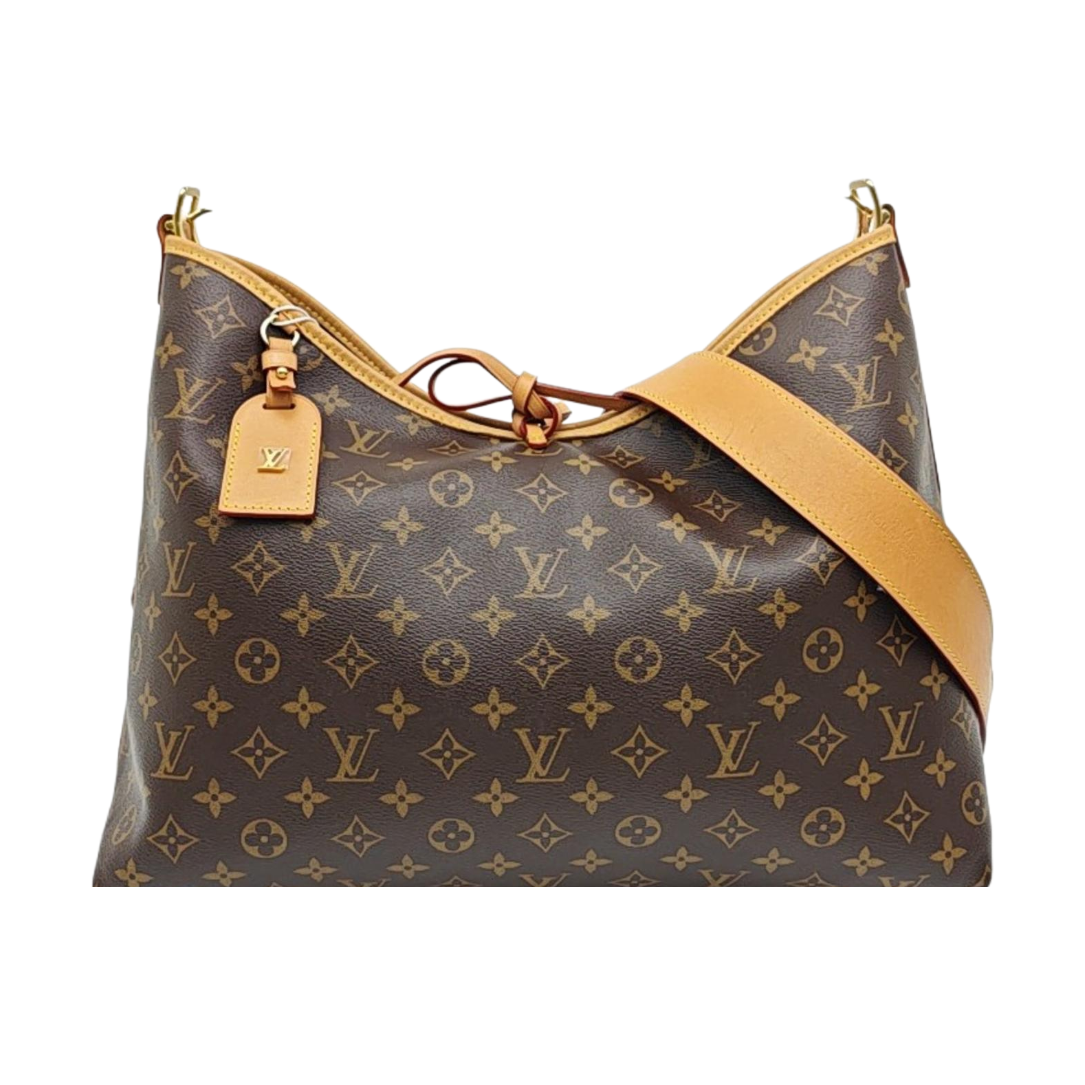 CARRYALL MM Monogram Coated Canvas Brown