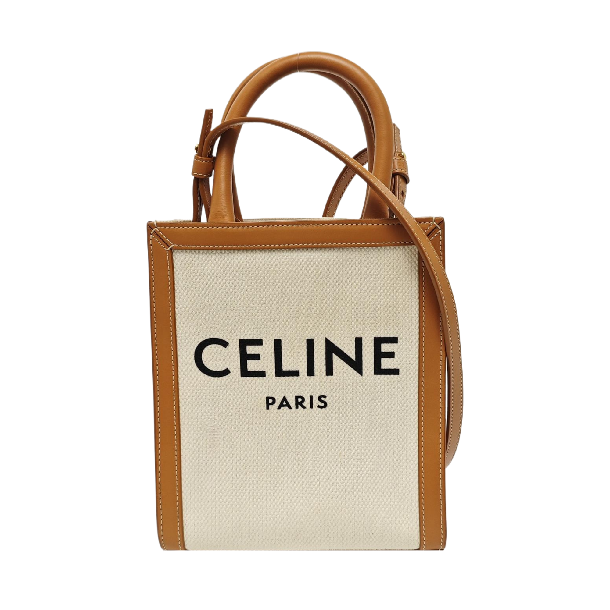 CABAS CELINE Mini Canvas White