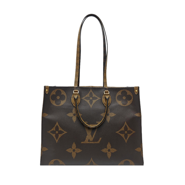 ONTHEGO GM Monogram Coated Canvas Brown