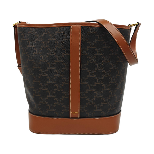 TRIOMPHE CANVAS Medium Coated Canvas Brown