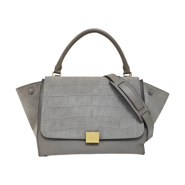 TRAPEZE Medium Suede Gray