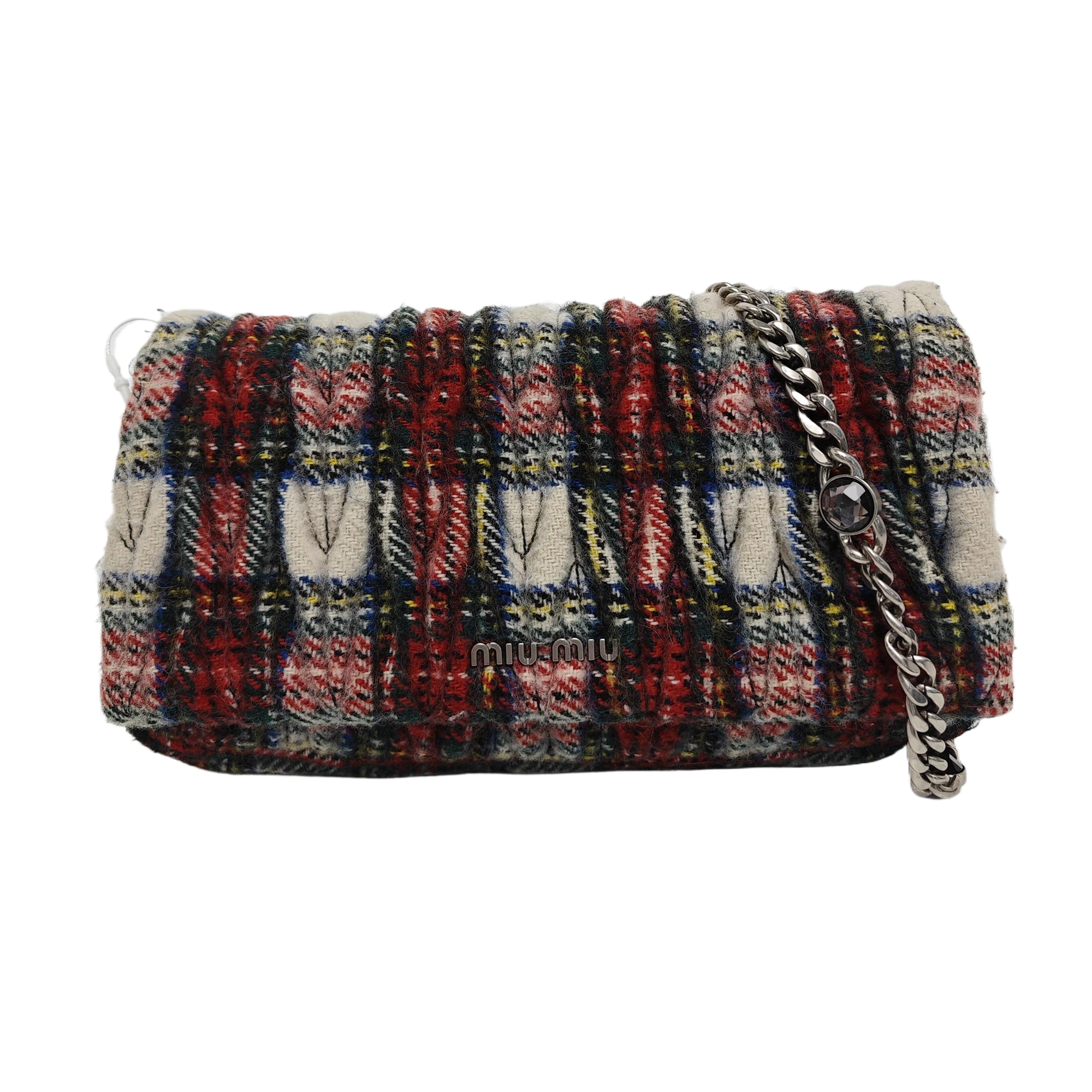 Wool Shoulder Bag Multicolor