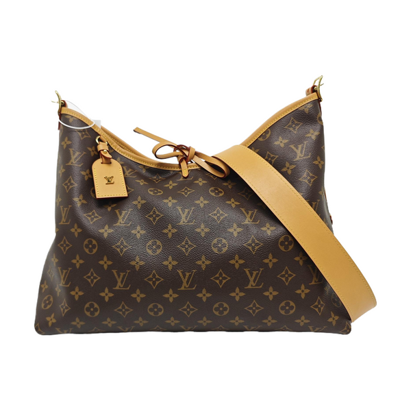 CARRYALL MM Monogram Coated Canvas Brown