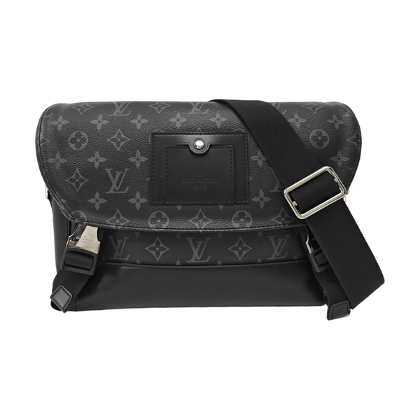 VOYAGER PM Monogram Coated Canvas Black