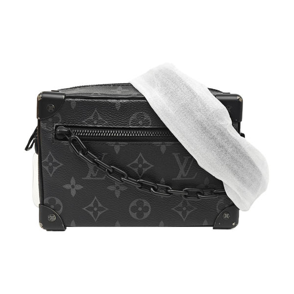 SOFT TRUNK Mini Monogram Coated Canvas Black