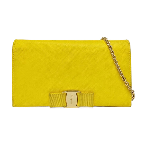 Ginny Calfskin Yellow