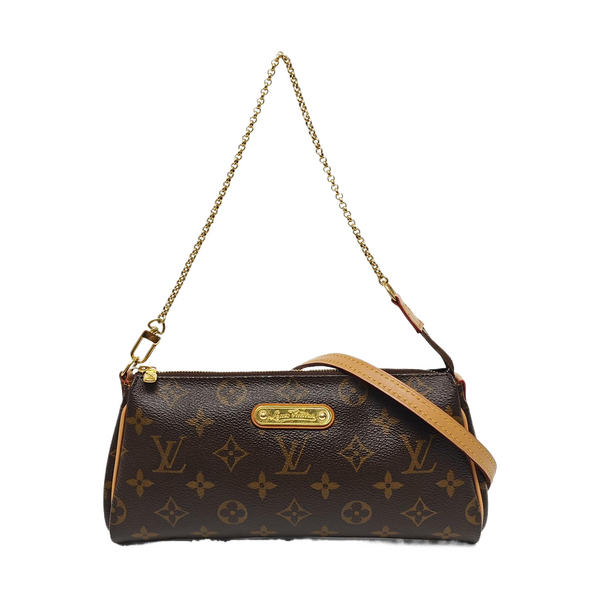 EVA Monogram Coated Canvas Brown